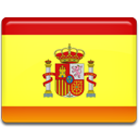 Icon with the Spanish flag. Below is a link to the Spanish website.